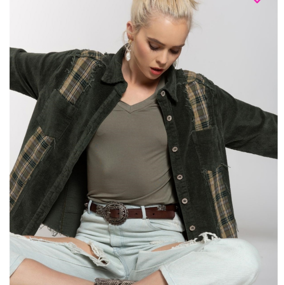 Beyond Pleasant Corduroy Top
